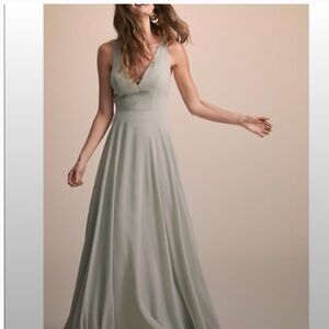 Jenny Yoo Collection BHLDN Sage Gown